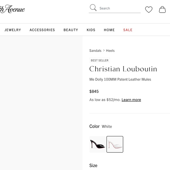 NIB Christian Louboutin Me Dolly 100MM Patent Leather Mules Retails $845 - Picture 3 of 7